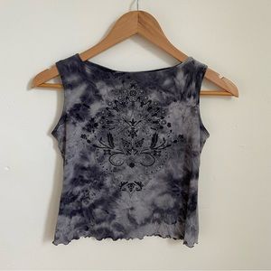 Vintage Y2K Obé Goth Girl Muscle Tank